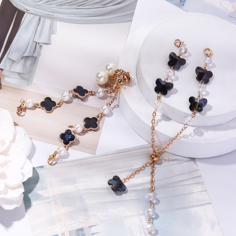 TALI MASKER HEADLOOP EXTENDER / STRAP MASKER / KONEKTOR HIJAB FASHION KOREA / RANTAI MASKER MEWAH