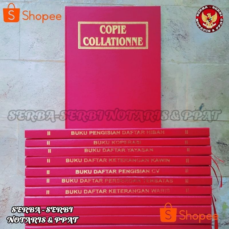 

Buku copie collationne buku pendukung notaris