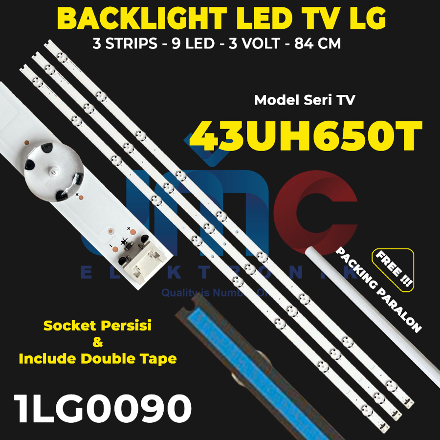 BACKLIGHT TV LED LG 43 INCH 43UH650T 43UH650