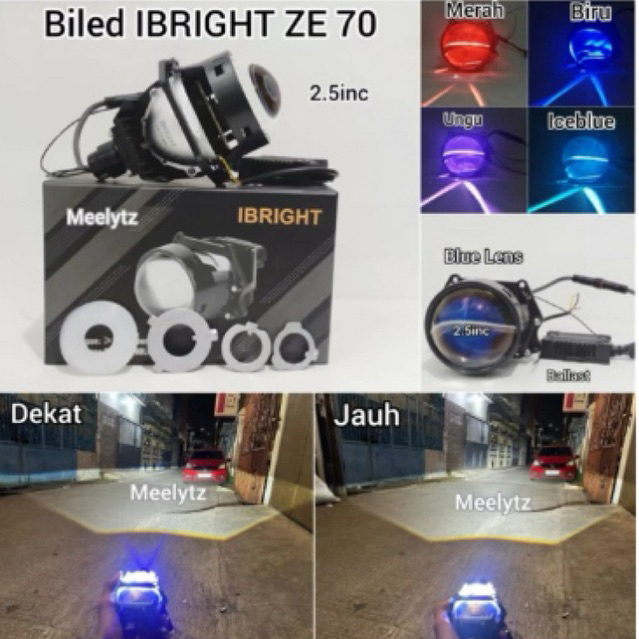 Projector ibright biled mobil/motor