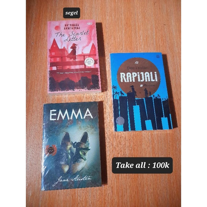 Novel Preloved The scarlett letter