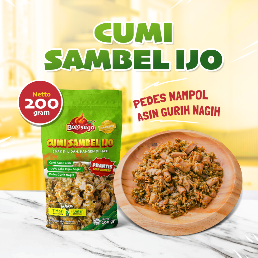 

CUMI Asin SAMBEL IJO BOLOSEGO (NEW PRODUK)