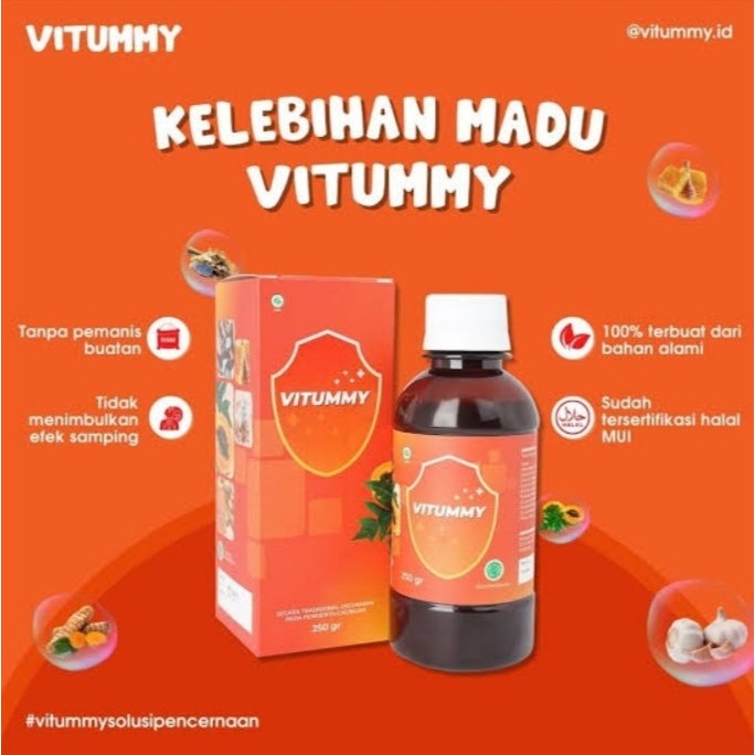 VITUMMY 130 ML DIGUNAKANA PADA PENDERITA CACINGAN