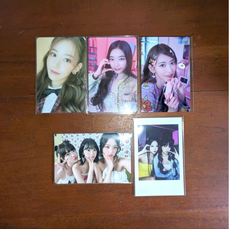 LE SSERAFIM OFFICIAL PHOTOCARD EUNCHAE KAZUHA SAKURA CHAEWON ANTIFRAGILE UNFORGIVEN FEARLESS JP SG23