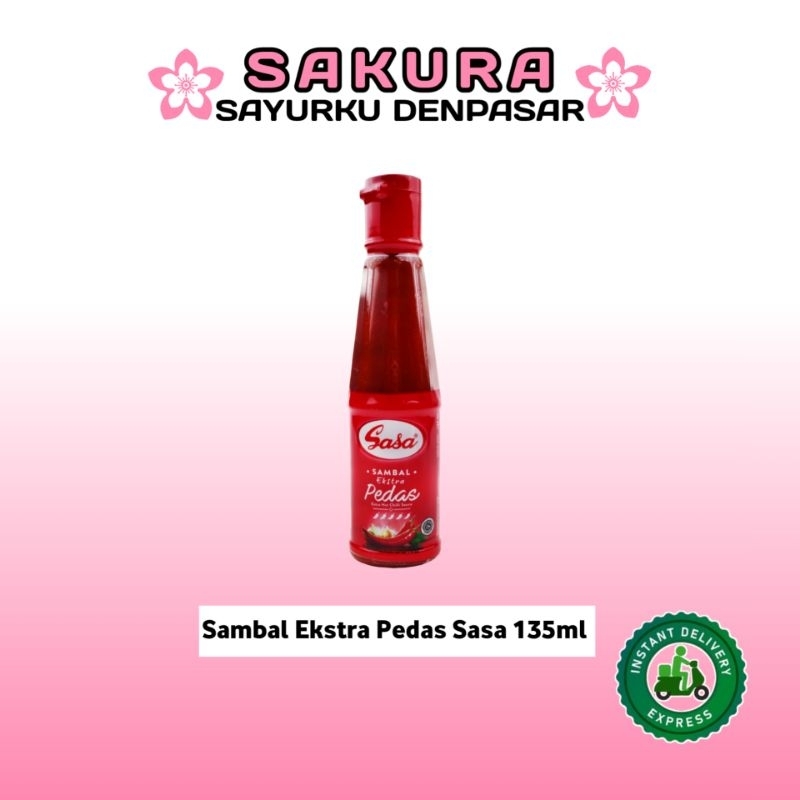

Sambal Ekstra Pedas Sasa 135ml - SAKURA