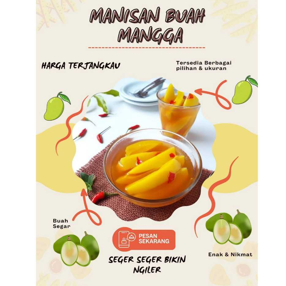 

Manisan Basah Buah Mangga