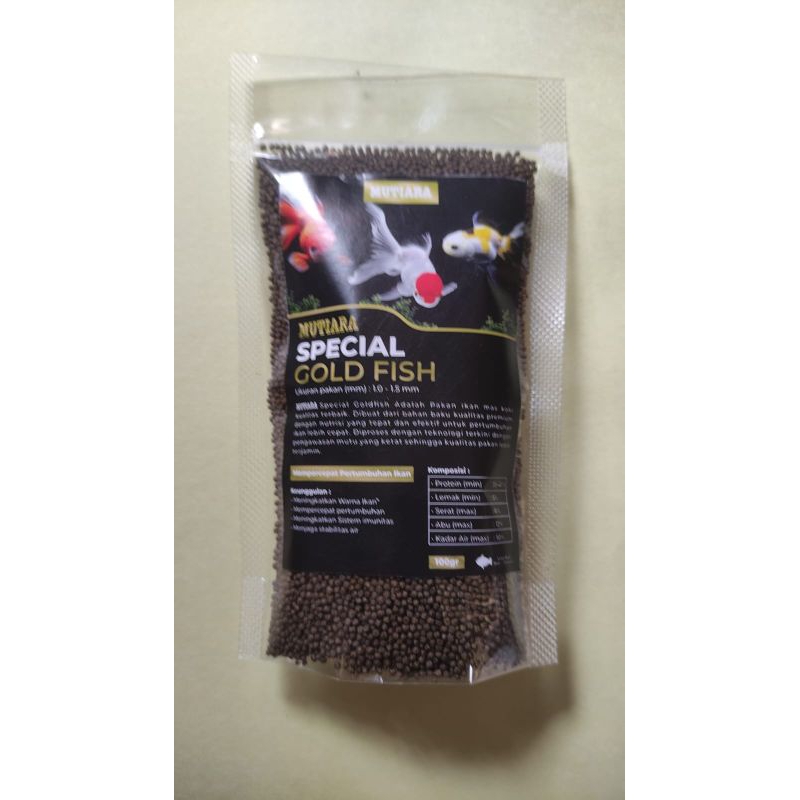 Pelet ikan Gold fish/Mutiara Goldfish/Agua spesial goldfish