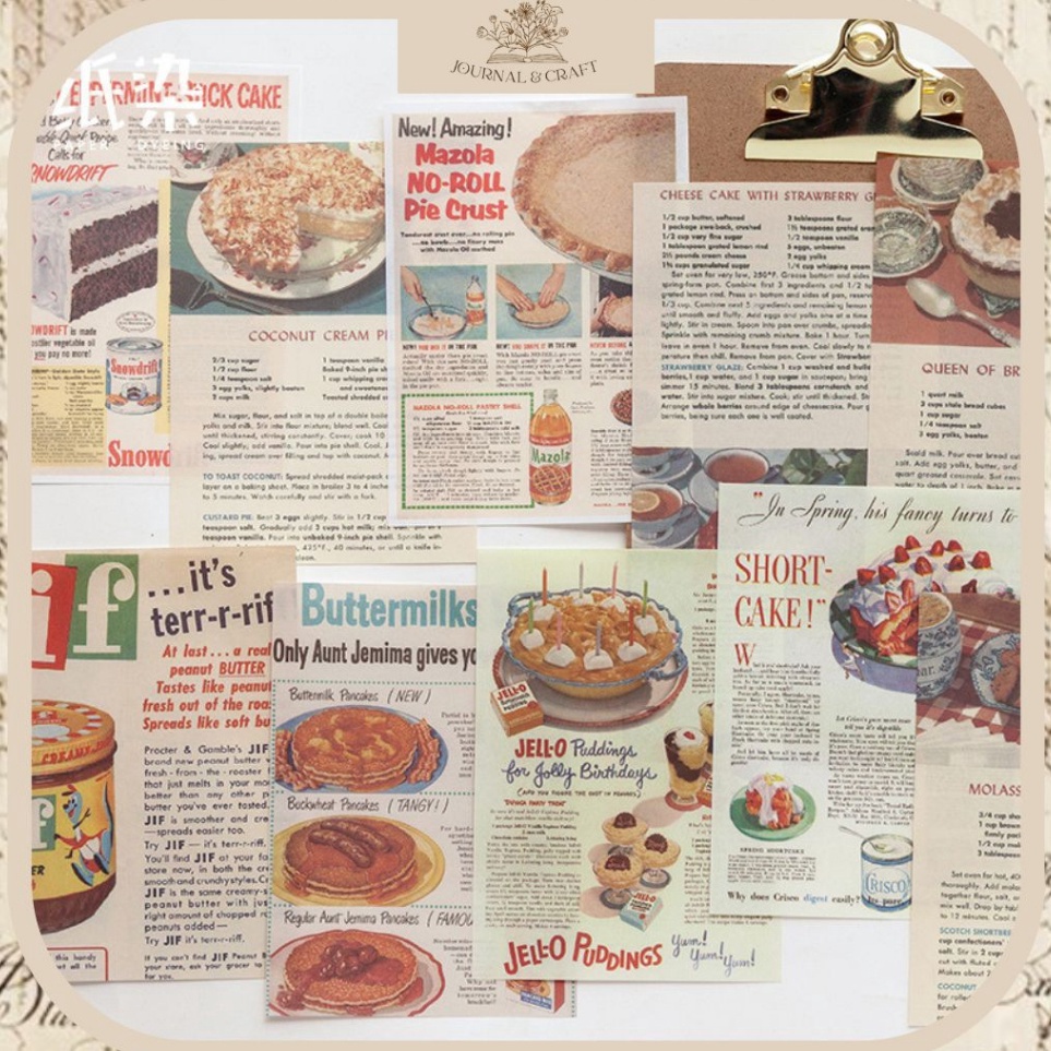 

JournalandCraft 5 Pcs Pak Kes Alat Tulis Gaya Retro Untuk Dekorasi Scrapbook kes retro vintage decoration