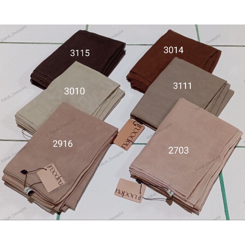 hijab paris polos napocut