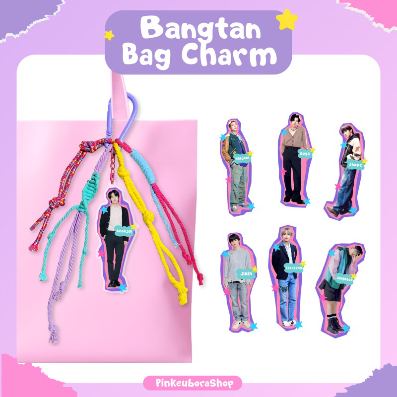 BTS Bag Charm | Gantungan Kunci BTS