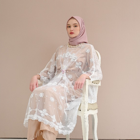 LACE LAB - JALEELA - QIANA TOP (OUTER & INNER INCLUDED) - JALEELA RAYA