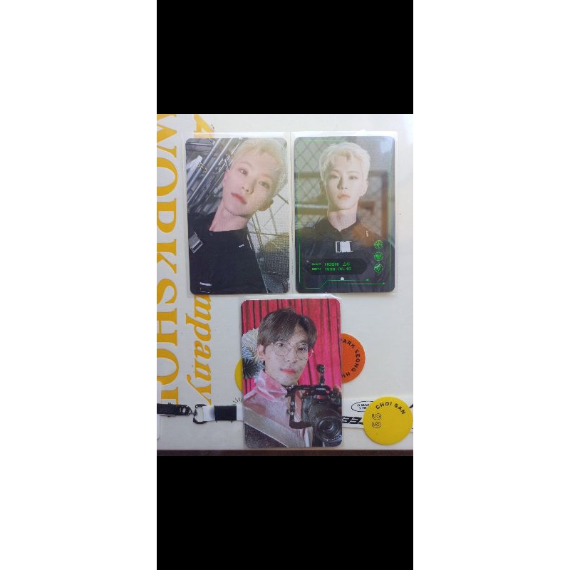 PC photocard hoshi game boi wonwoo gomagz (harga bundling)