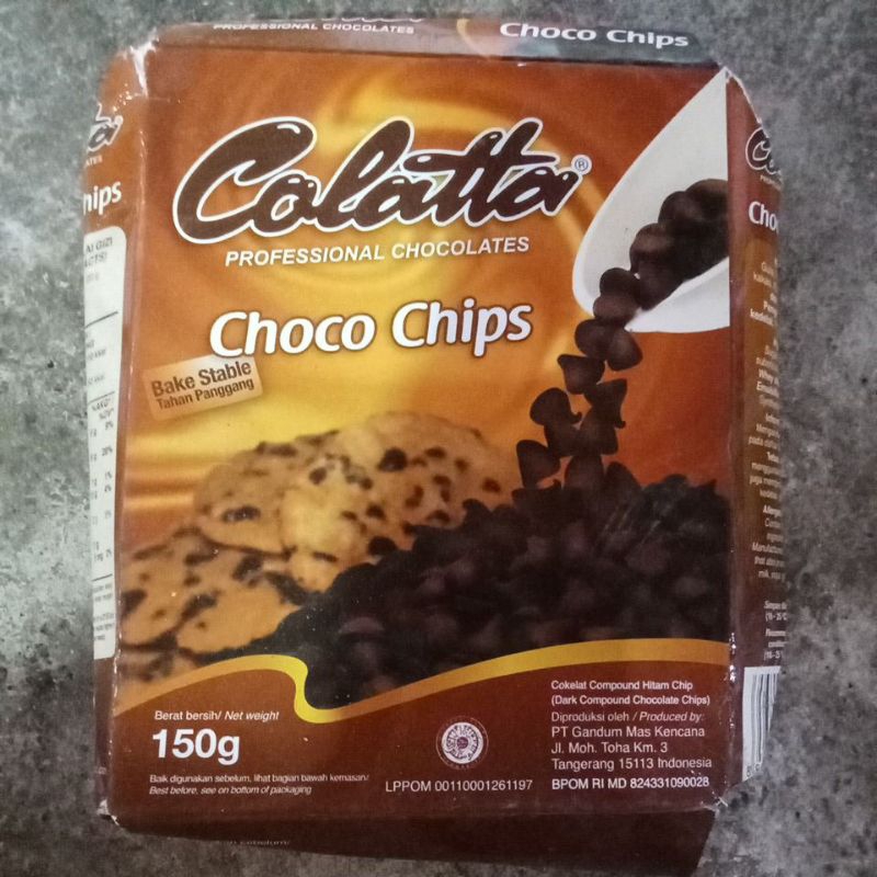 

COLATTA choco chips 150g