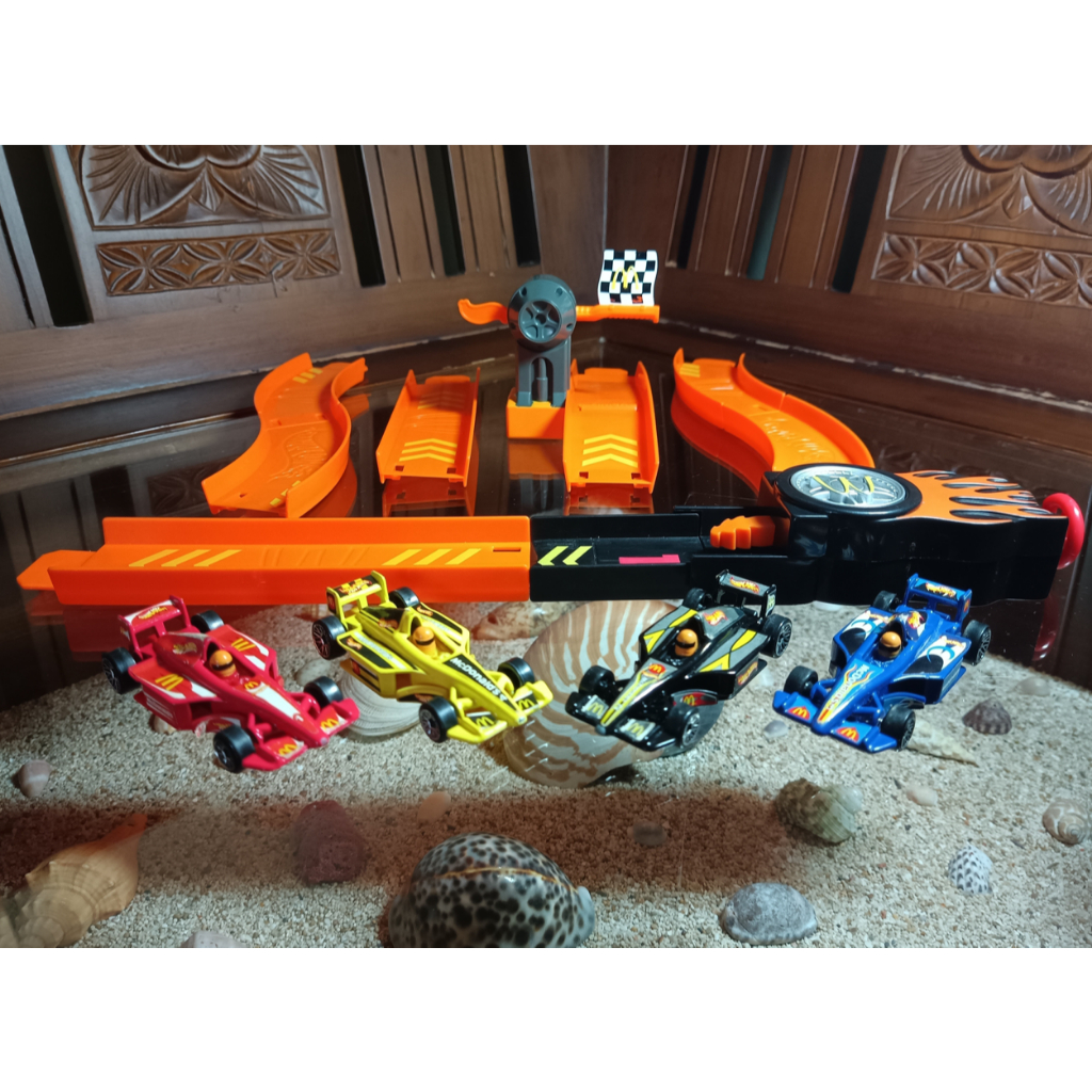 Mainan Hadiah Koleksi Happy Meal McD | Hotwheels F1 Premium 2003 Full Set Lengkap