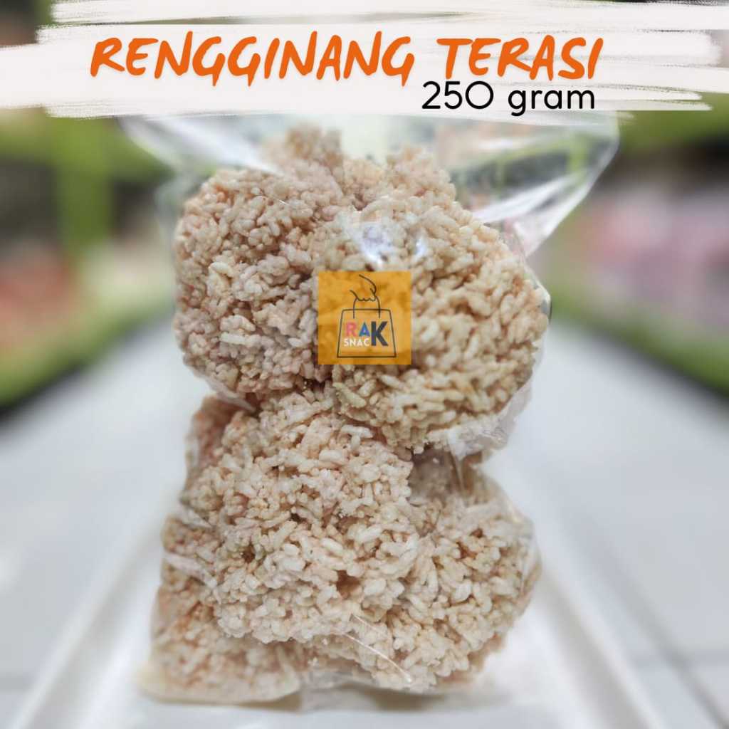 

Rengginang Terasi 250gr | Rengginang Matang | Snack Murah Kemasan Ekonomis
