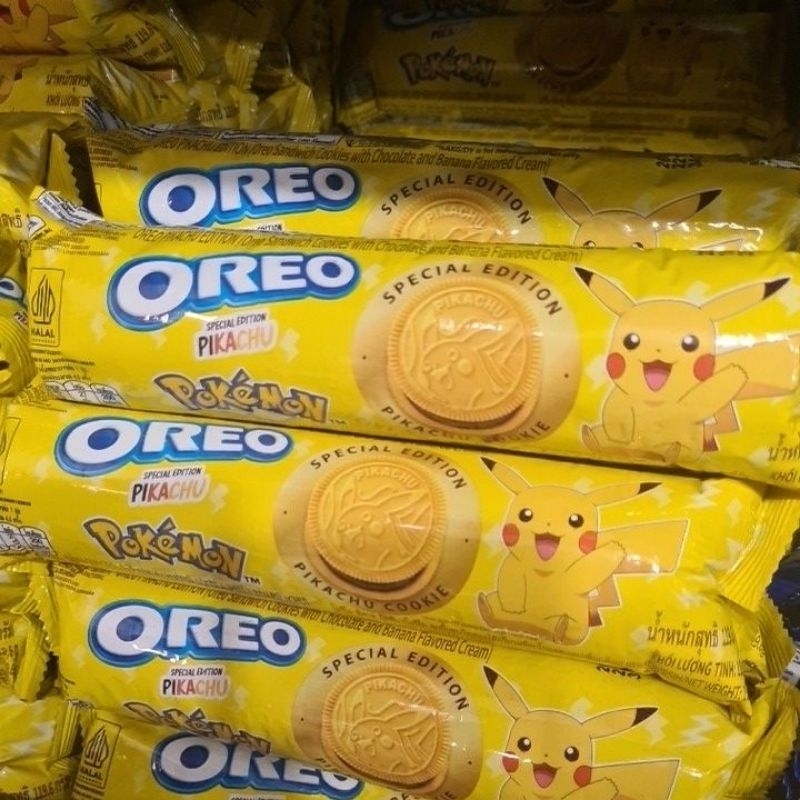 OREO POKEMON special edition pikachu cookie