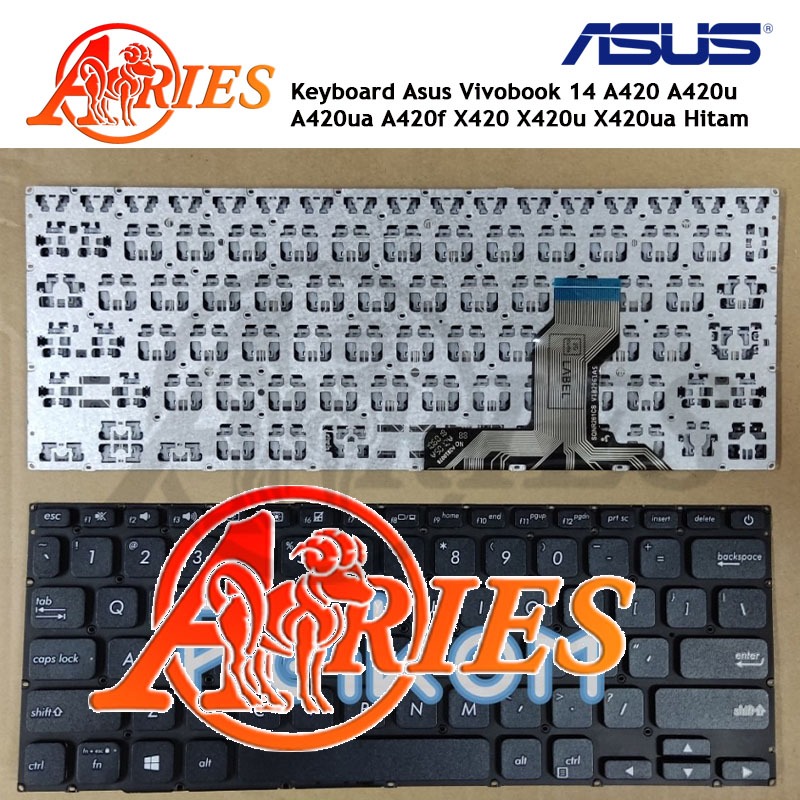 Keyboard Laptop Asus Vivobook 14 A420 A420u A420ua A420f X420 X420u X420ua