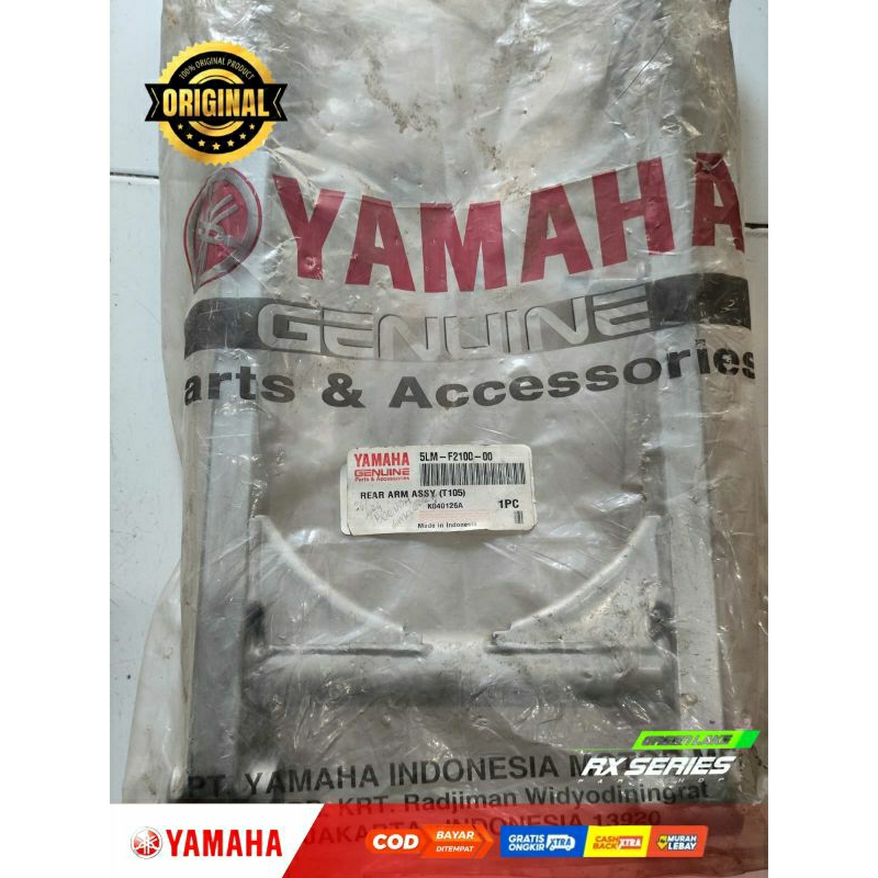 Swing Arm Porok Belakang Original Genuine Yamaha Jupiter Z / 5LM-F2100-00