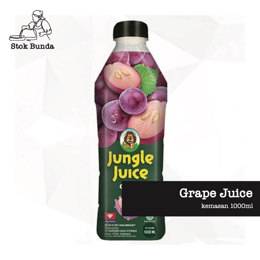 

Jungle Grape Juice / Jus Sari Buah Anggur kemasan 1000ml