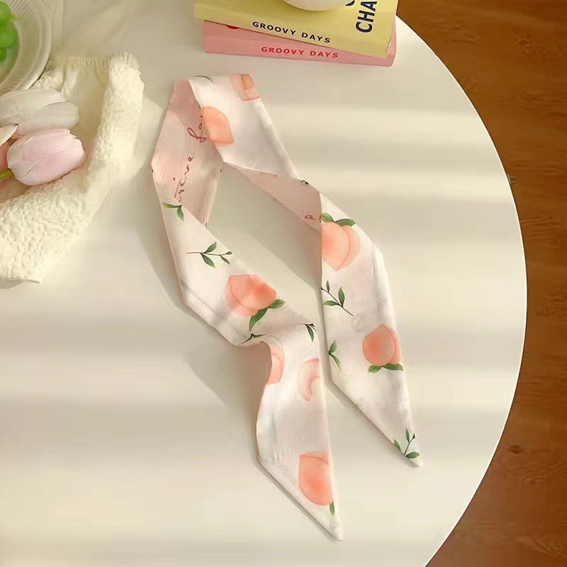 Korea Syal Satin Dekorasi Tas Syal Mode Aksesoris rambut Scarf Wanita Korea / Scraf Leher / Scraf Ta