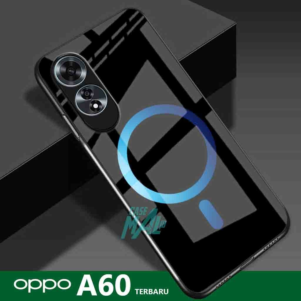 (H162) Softcase Kaca Oppo A60 Terbaru - Case hp Oppo A60 Terbaru