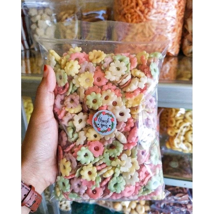 

Ajisan sakura 250gr | Riri snack jadul warna - warni