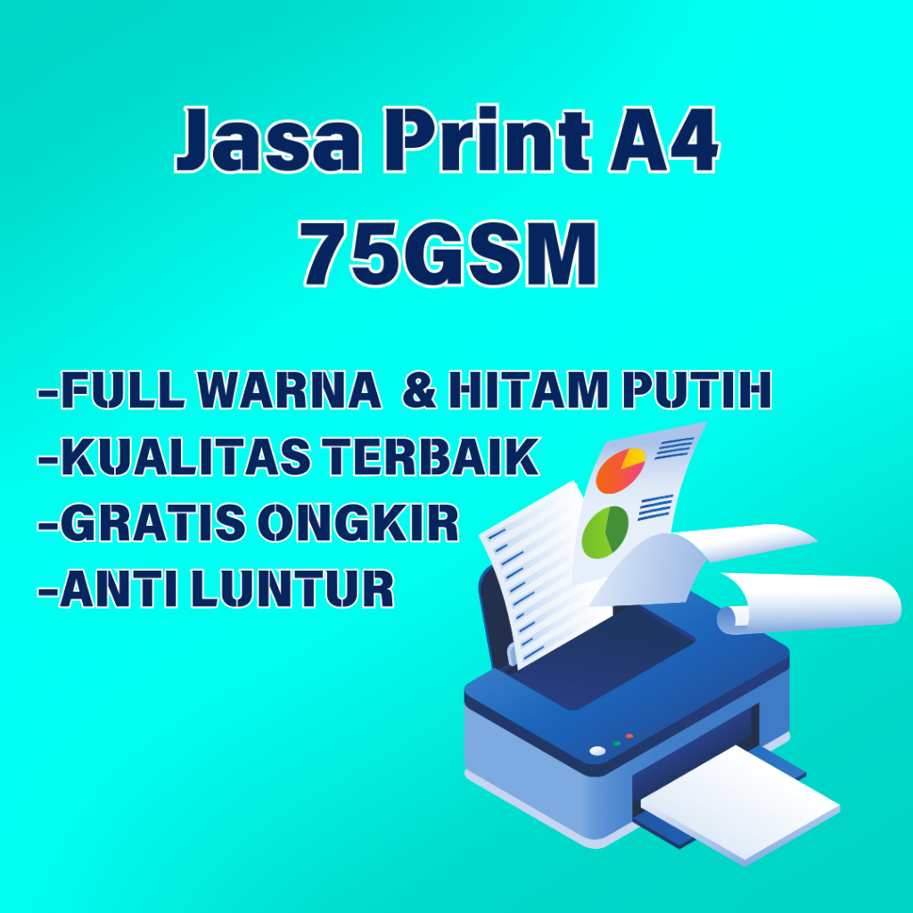 

jasa print warna A4 dan cetak buku