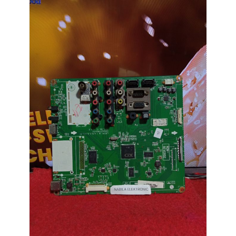LG 42LV3500 MAINBOARD TV LED - MOTHERBOARD MOBO MESIN TV LG 42LV3500-TG