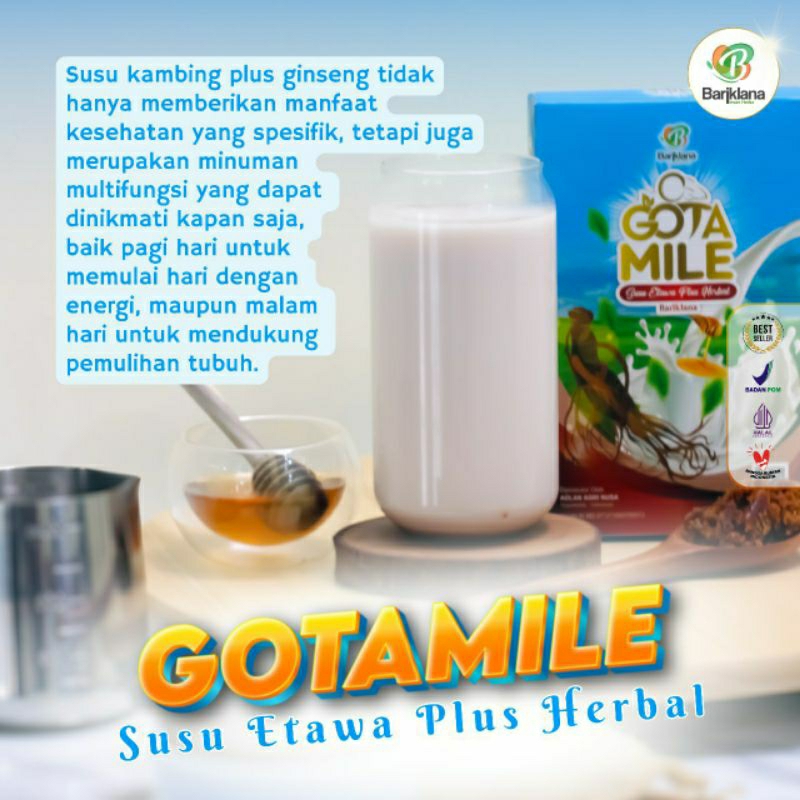 

Gotamile, Susu Etawa plus Ginseng