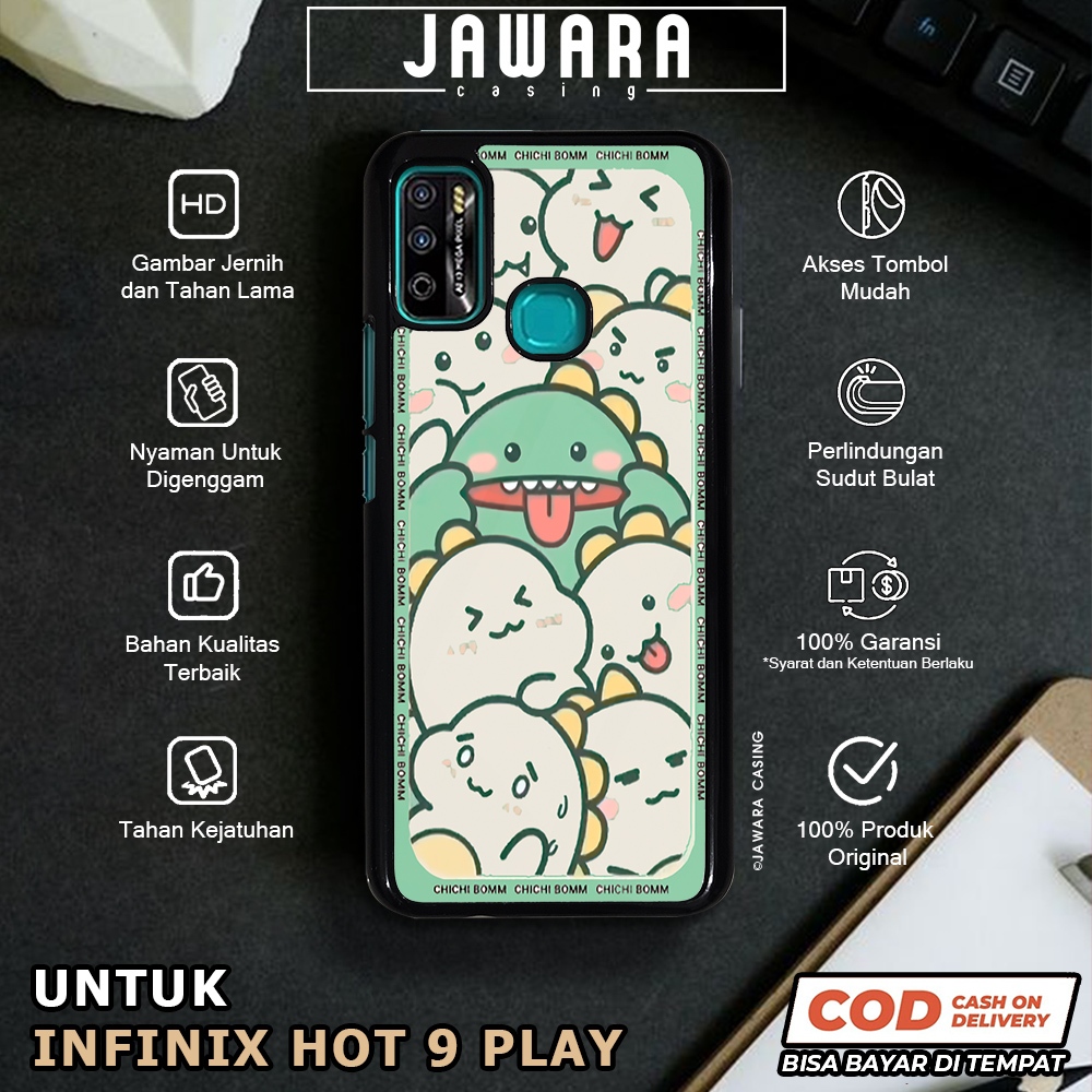 Case Infinix Hot 9 Play Casing Infinix Hot 9 Play [DSNC] Premium Glossy Case Hp Infinix Jawara Casin