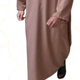 AL-MAHDI/GAMIS REMAJA DAN DEWASA Zipper EMAS/JUBAH PRIA SLIM FIT/BAJU KOKO ARABIC BAHAN KAIN ADEM