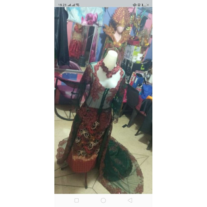 kebaya akad preloved