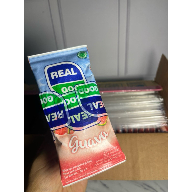 

REALGOOD 50 ml rasa buah jambu biji anggur