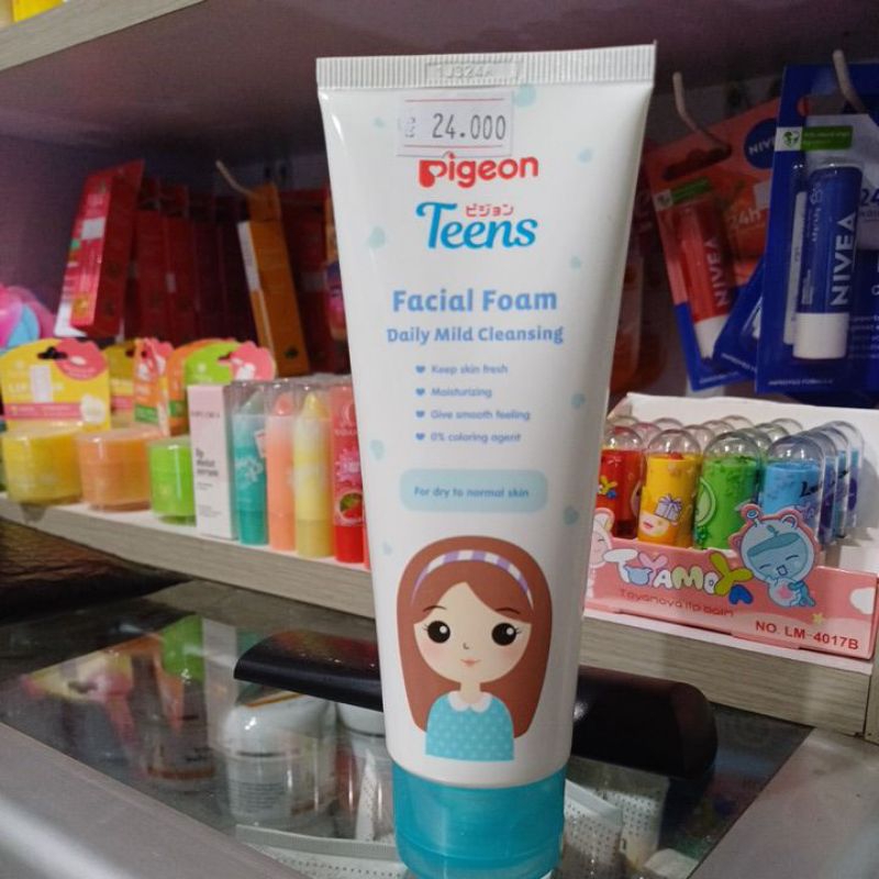 Pigeon Teens Facial Foam Daily Mild Cleansing