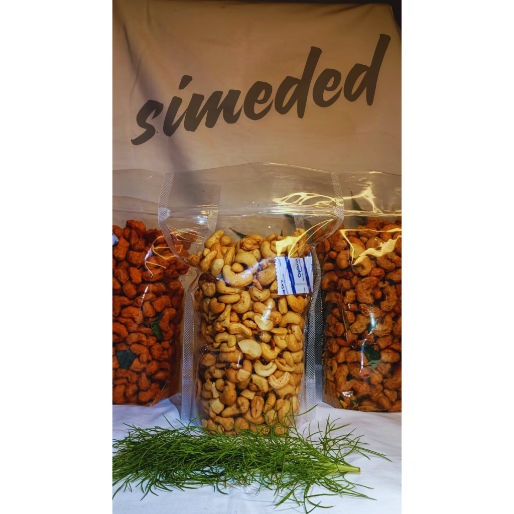 

kacang mede utuh matang,original,varian rasa,cemilan,snack