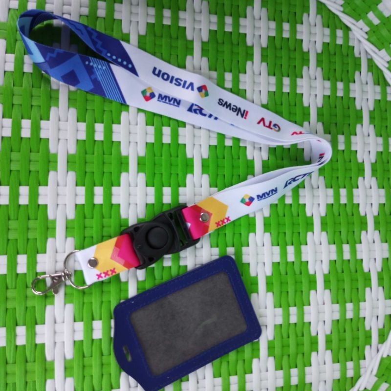 

Tali ID Card MNC 2,5Cm / Tali Lanyard Bisa Satuan | Sudah Bonus 1Pcs Holder
