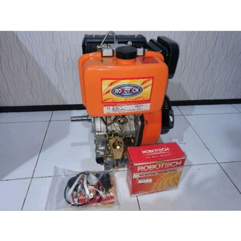DIESEL ENGINE 18HP STATER MERK ROBOTECH