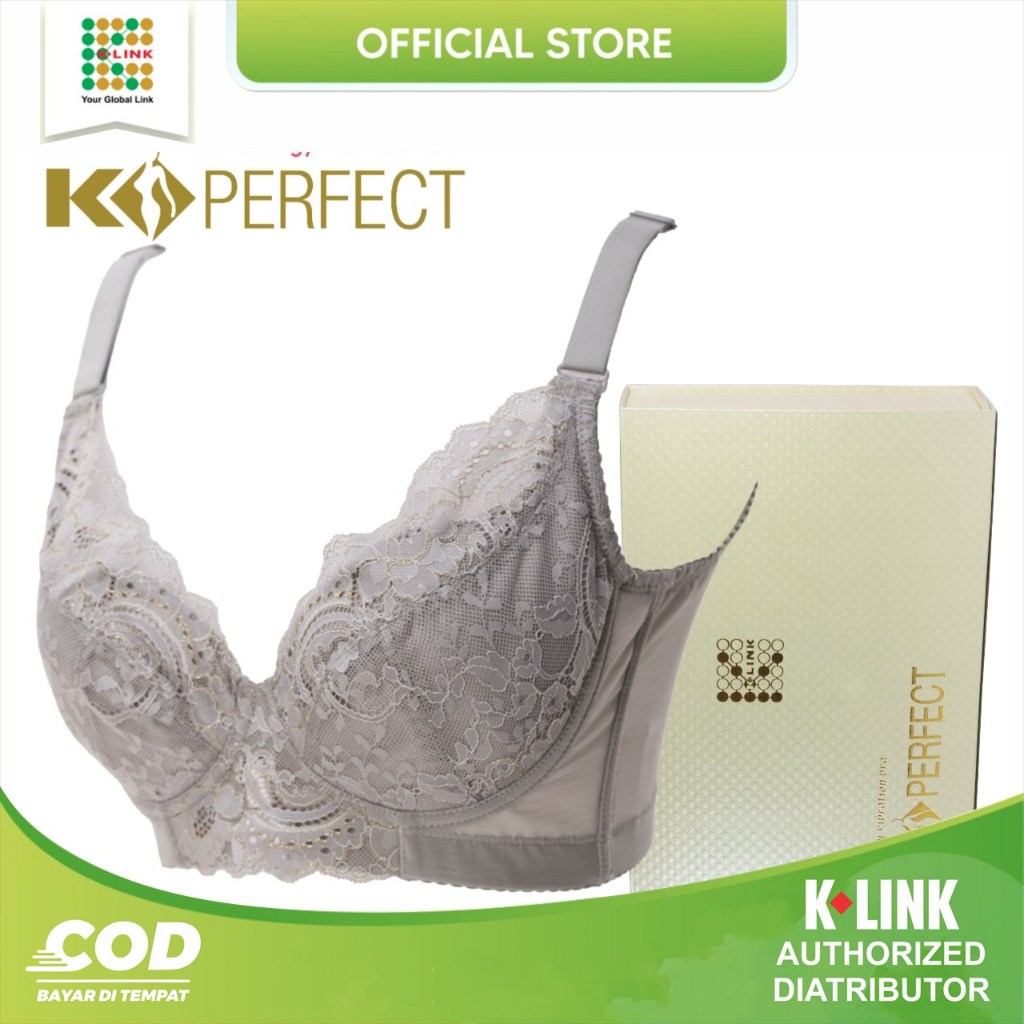 K Perfect Energy Vibration Bra Original BH Terapi Kesehatan Pengencang Pembesar Payudara Nenen