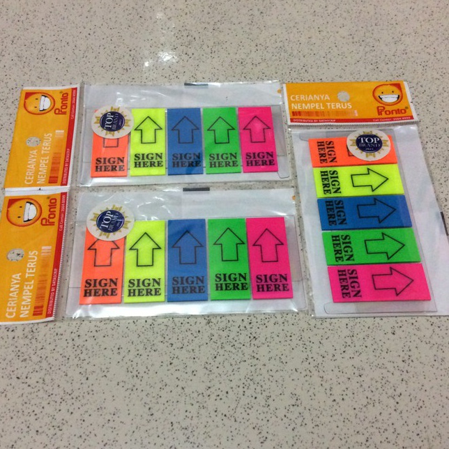 

PRONTO SIGN HERE 5 WARNA