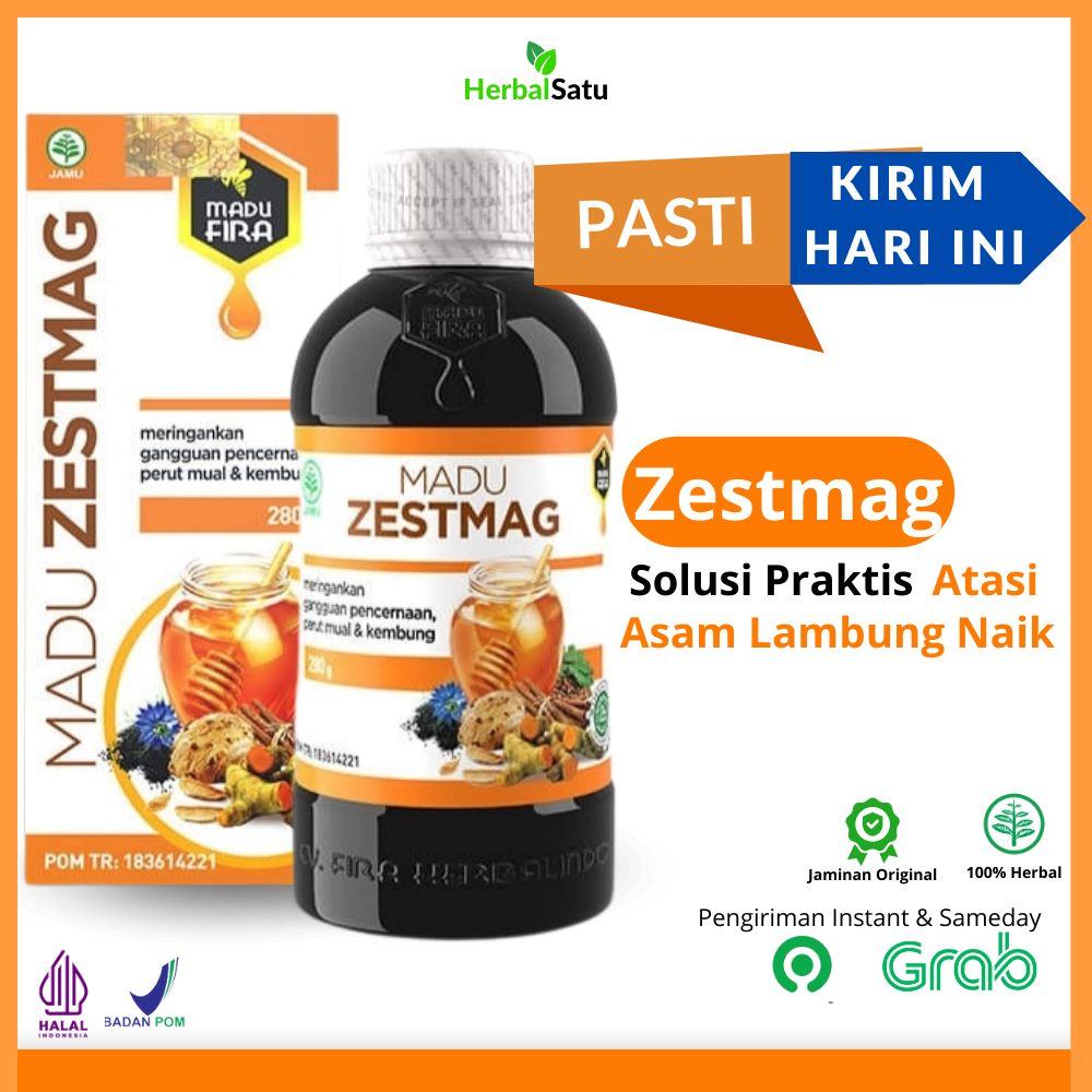 

Zestmag Madu Zestmag Atasi Asam Lambung Maag Kronis Asli 100% Original