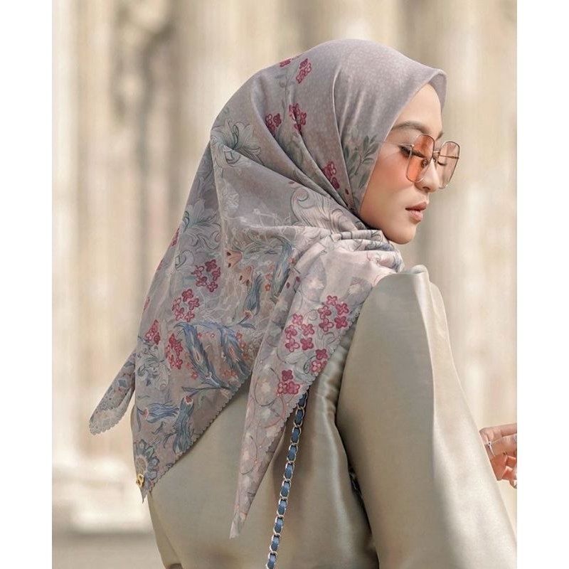 Buttonscarves - Topkapi GREY.