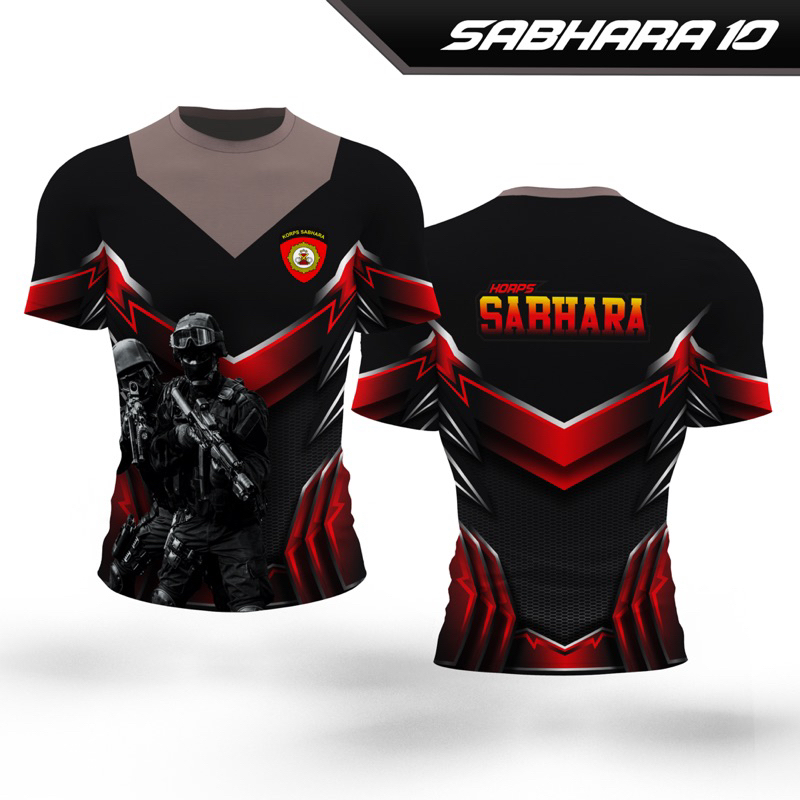 Kaos Jersey SABHARA Fullprinting / Kaos KORPS SABHARA/ jersey polisi / Kaos Polisi SABHARA TERBARU V