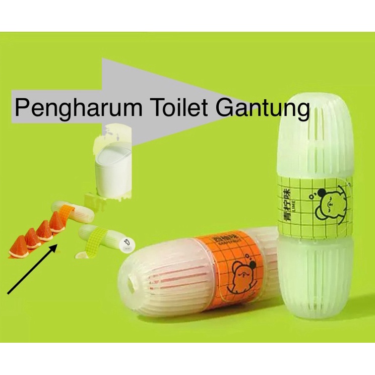 Baru Pewangi Pengharum Closet Gantung Pengharum Toilet Gel Parfum Toilet Pewangi WC Anti Bau  Pengha