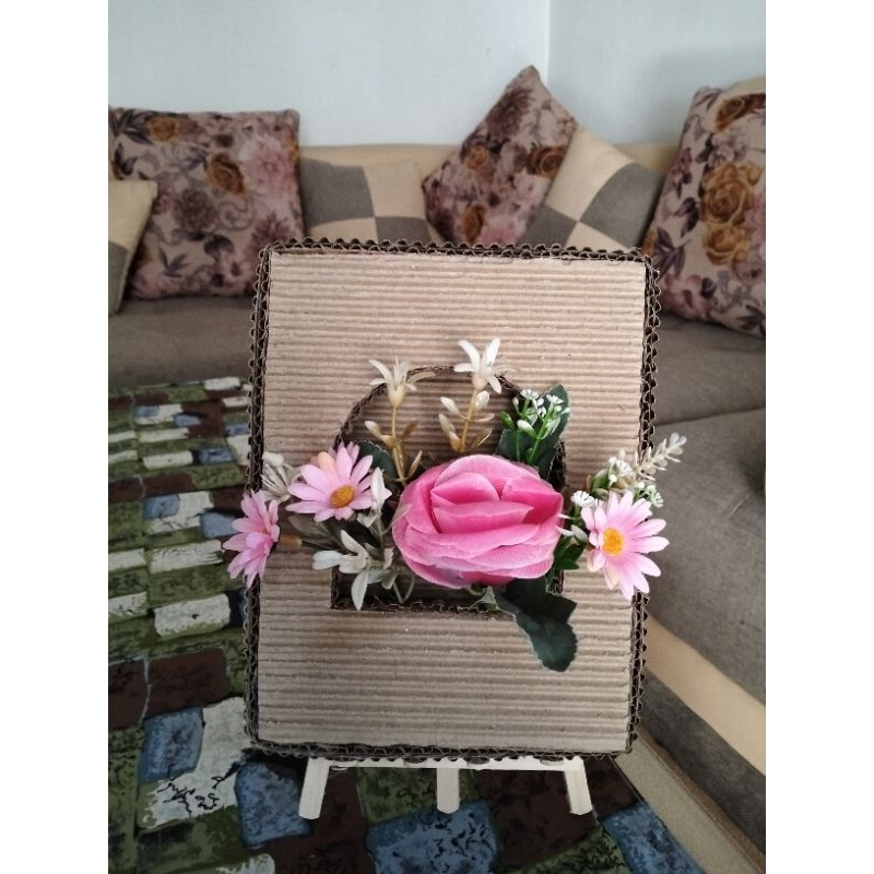 flower box mini // flower box aesthetic// DIY flower box dari kardus // hiasan dinding aesthetic// D