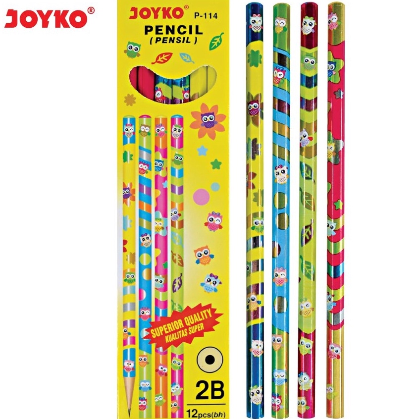 

Pensil Joyko P114 2B 1 BOX 12 PCS