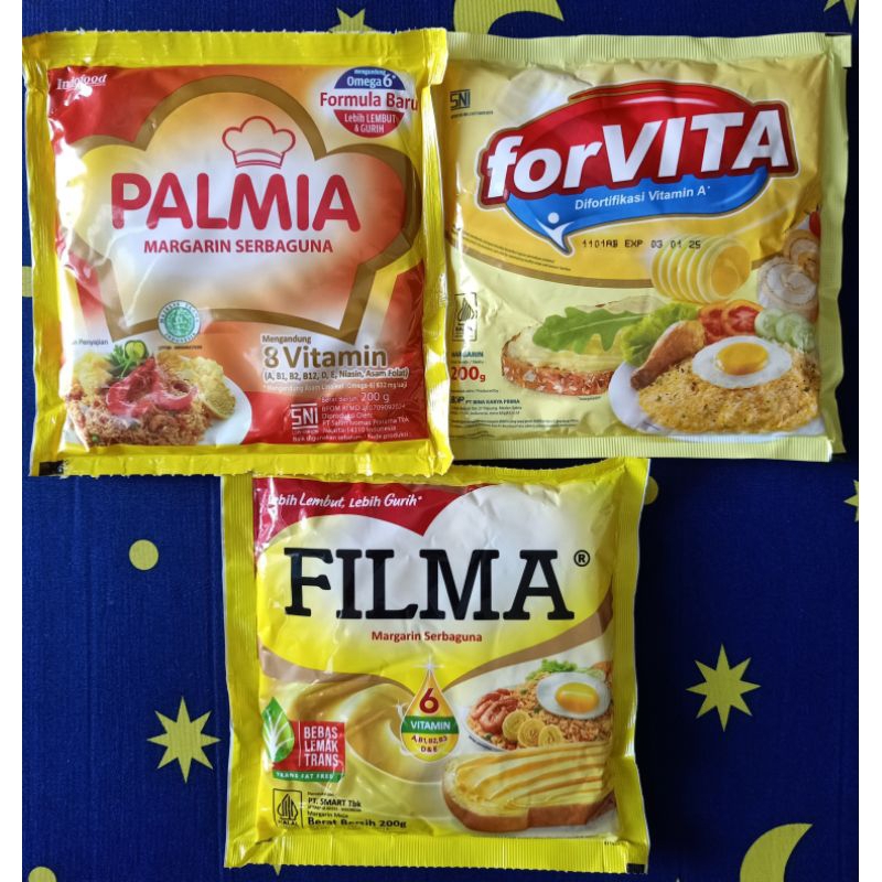 

Margarin Palmia / Filma / Forvita 200 gr