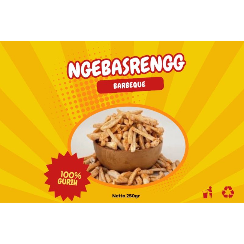 

Keripik Basreng Barbeque 250gr