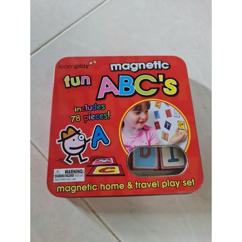 Mainan Magnet Alfabet / Magnet Huruf