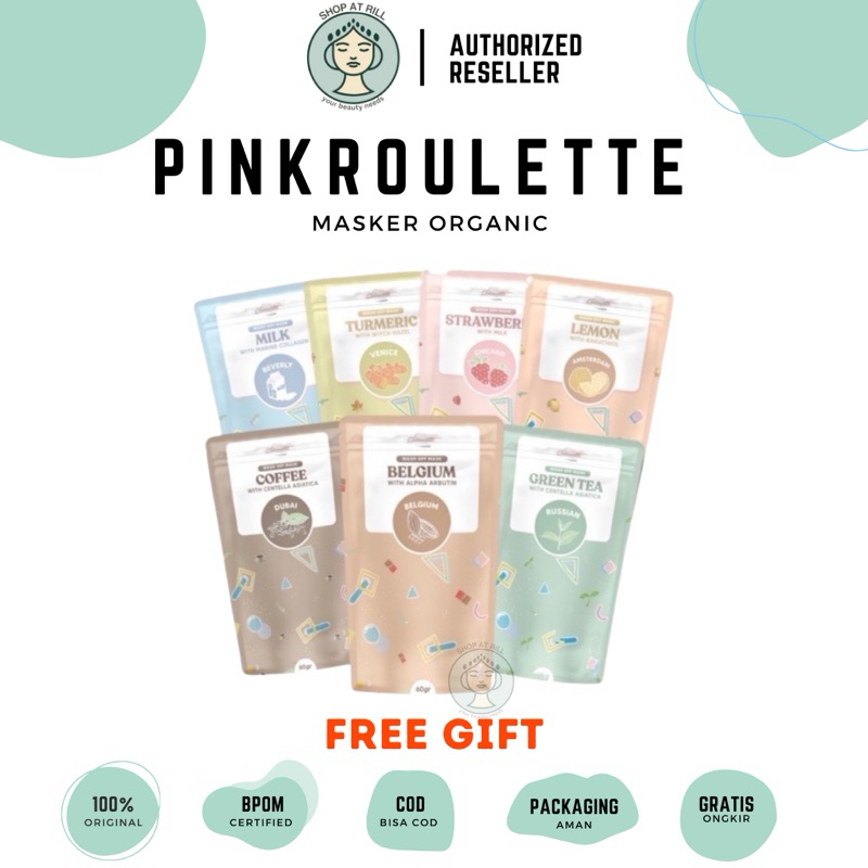 [READY] MASKER ORGANIC PINKROULETTE FULL SIZE