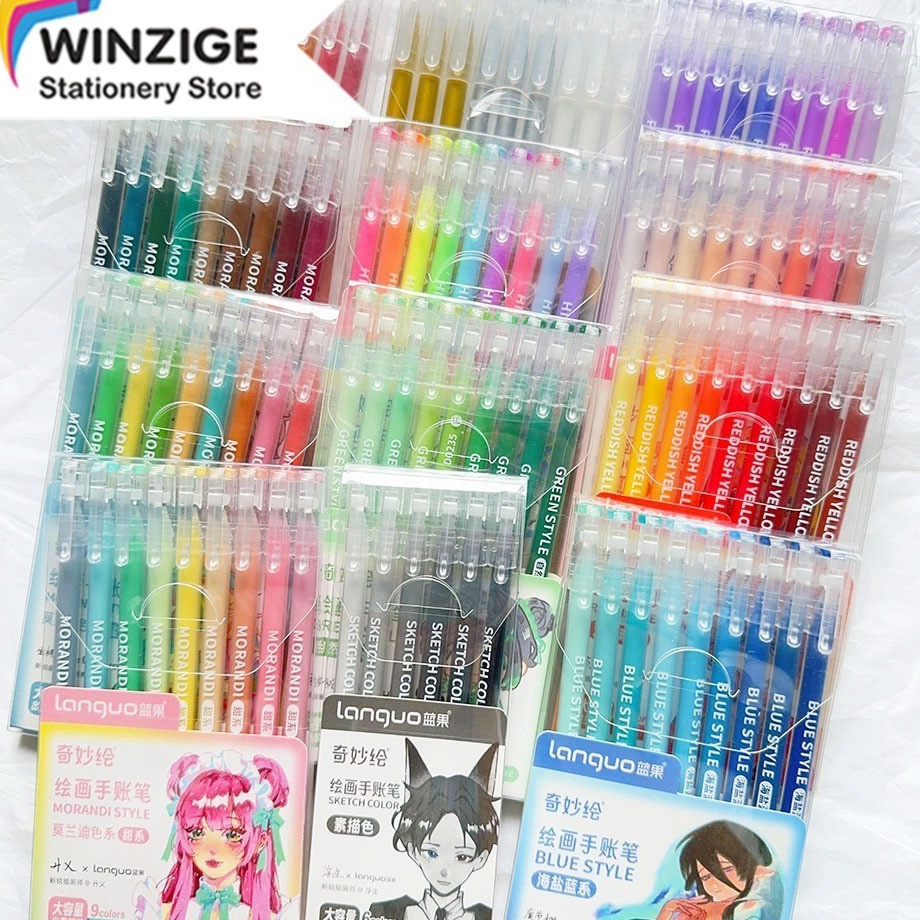 

Harga Termurah WINZIGE Pulpen Pulpen Aesthetic Pulpen 1 Pack Pena Pen Pulpen Alat Tulis Pulpen Warna Warni